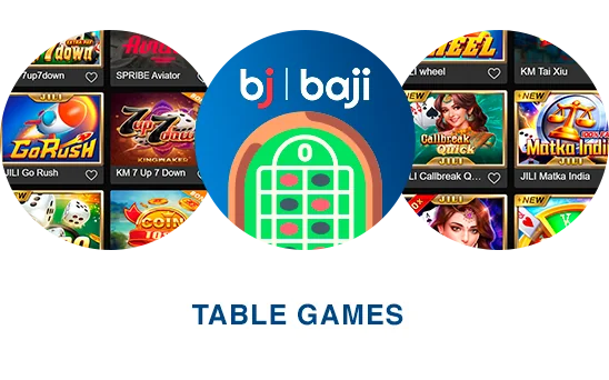Baji Casino Table Games Selection