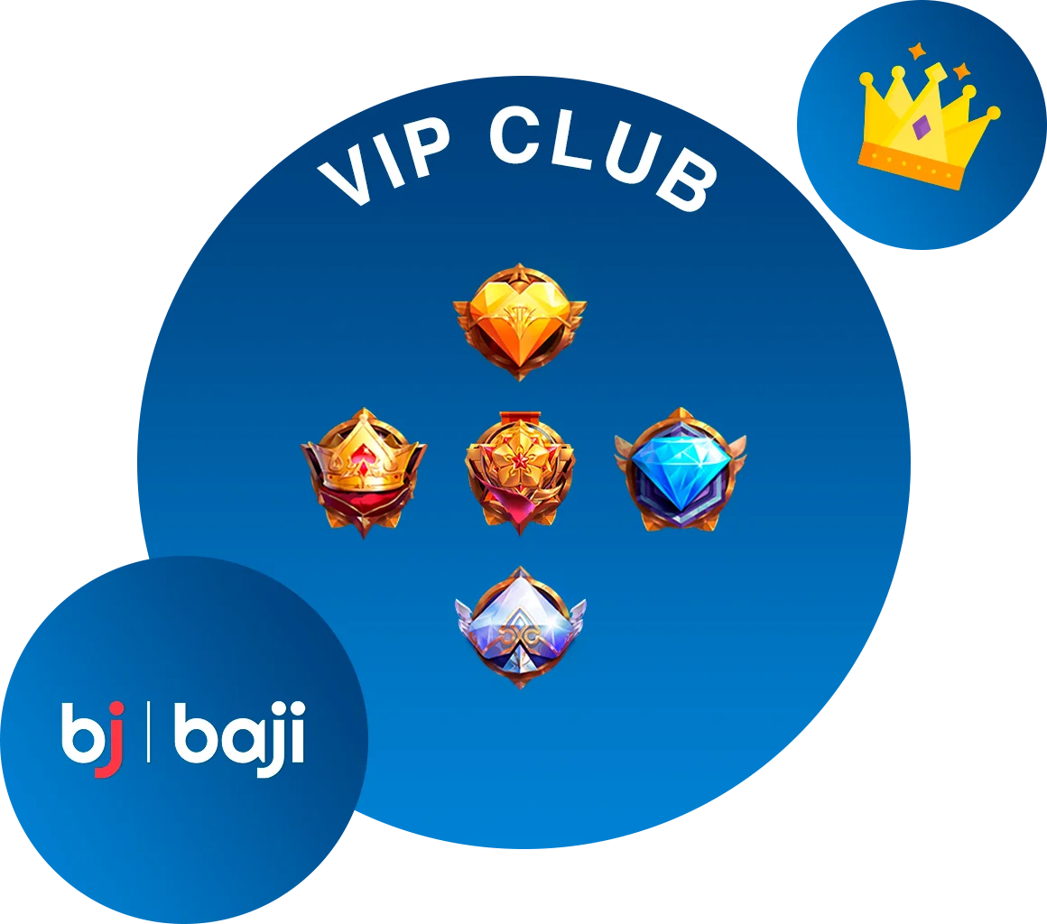 Baji VIP Club Badges and Ranks