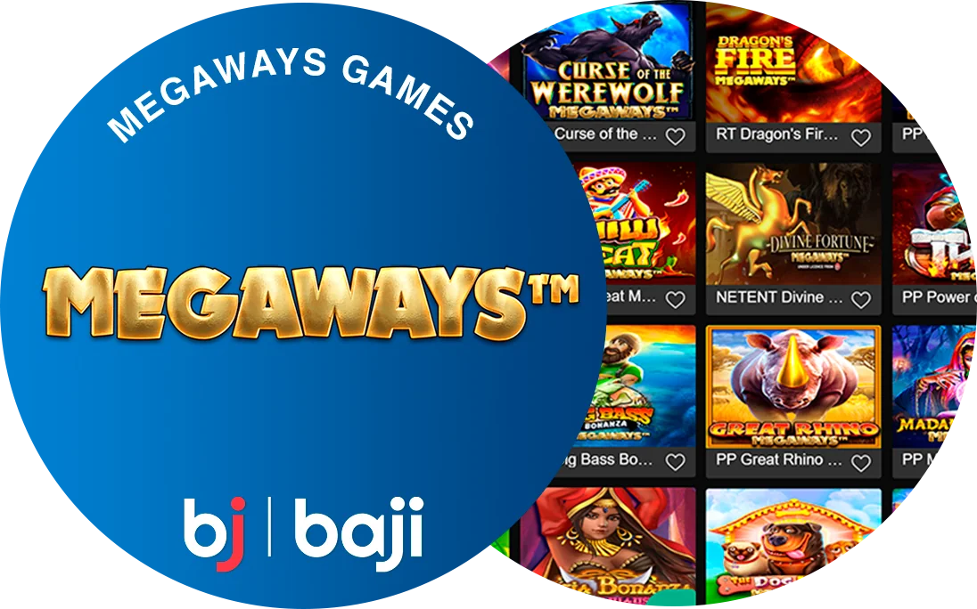 Baji Megaways Games Selection
