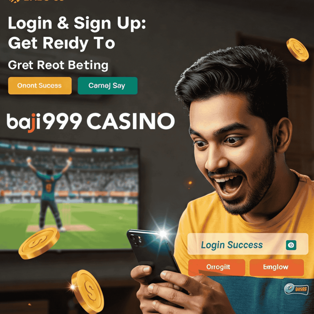 LOGIN & SIGN UP GET READY TO BAJI999